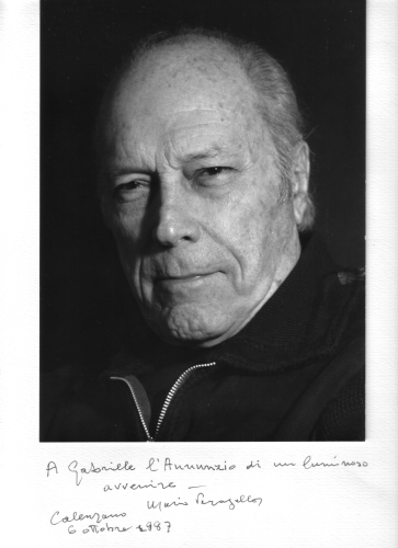 Dedica di Mario Peragallo a Gabriele Rota